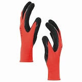 thumbnail of vidaXL Werkhandschoenen 24 pcs Rood en Zwart 7 / S Latexcoating