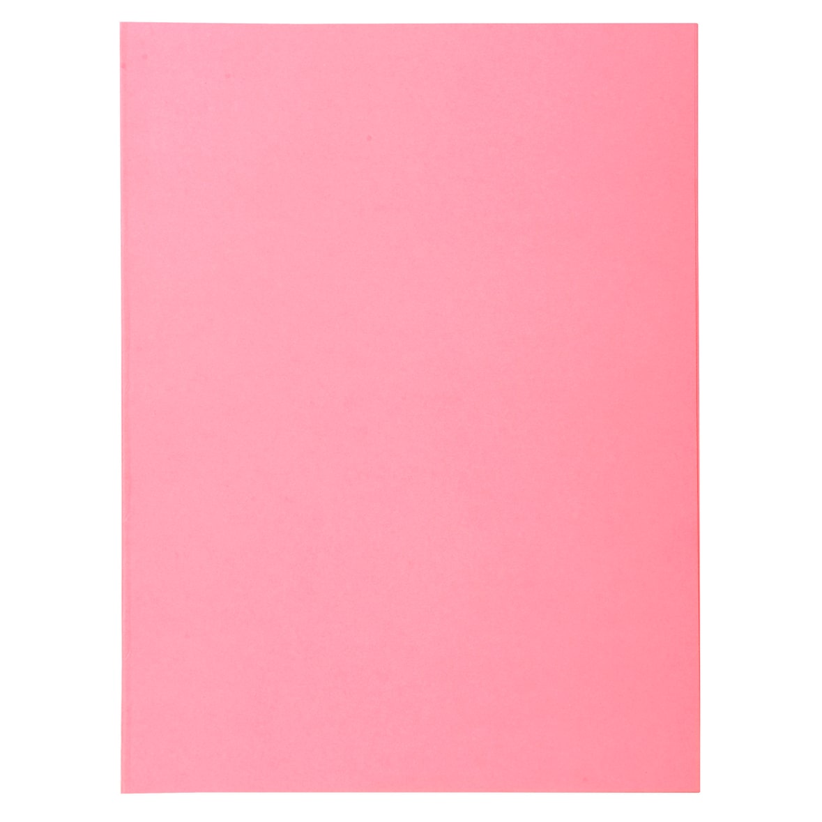 Exacompta - Réf. 332003E - Carton de 250 chemises rigides avec 2 rabats SUPER 210 g/m² - dim 24 x 32 cm pour documents format A - couleur rose