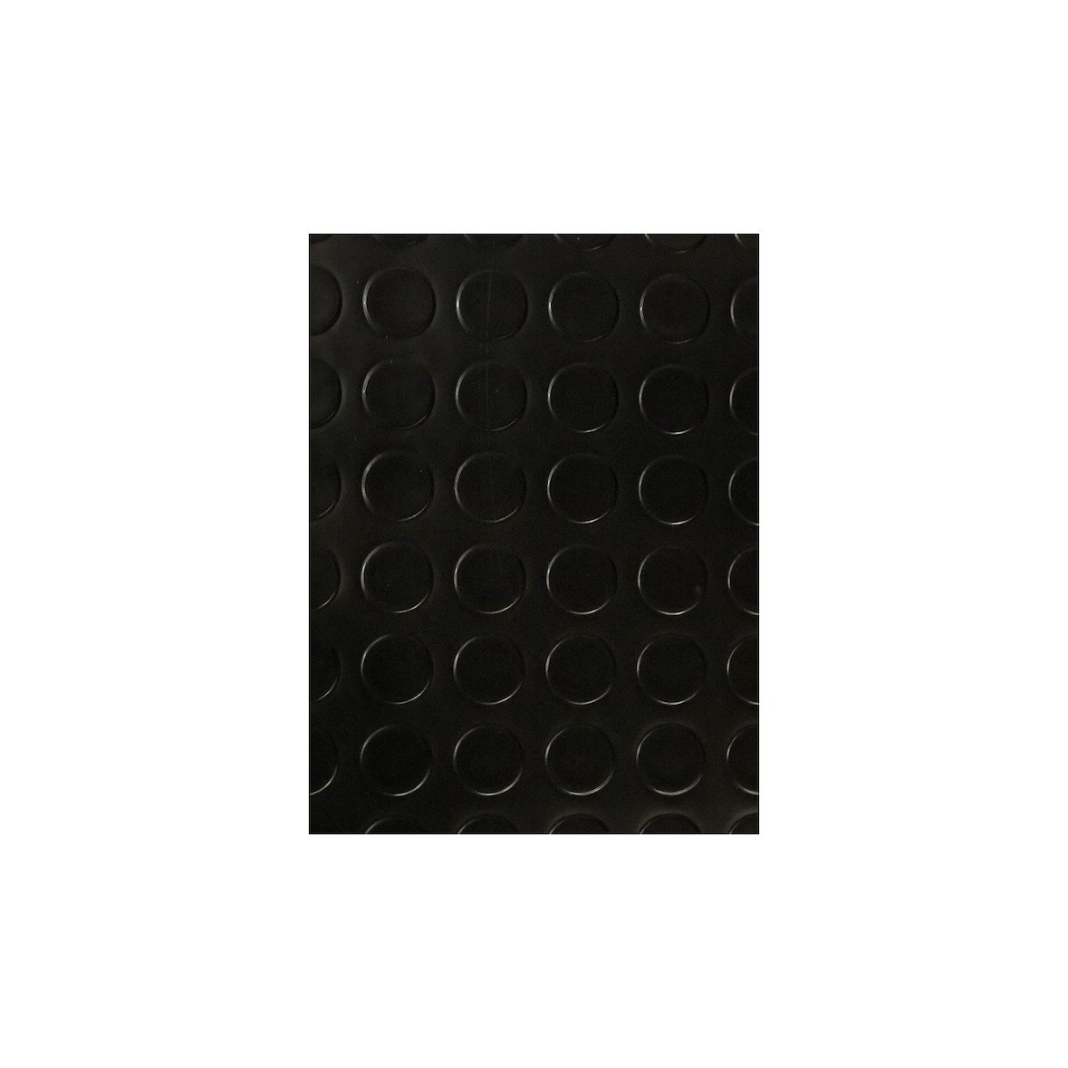 Suelo Vinílico PVC Circulos Negro -