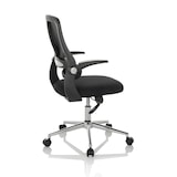 thumbnail of Sedia da ufficio / Sedia girevole MIKO B ECO in rete / tessuto nero hjh OFFICE