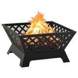 thumbnail of vidaXL Feuerstelle mit Schürhaken 64 cm XXL Stahl