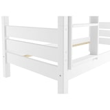 thumbnail of Stockbett für Erwachsene weiß 90x200 Nischenhöhe 100 Bettrahmen ohne Zubehör 60.16-09WoR