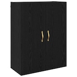 thumbnail of vidaXL Wandschrank Schwarz Eichen-Optik 69.5 x 34 x 90 cm