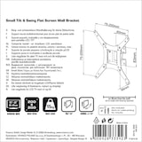thumbnail of Kantelbare en verschuifbare TV-standaard LCD + LED max. 10-32 inch / 15Kg zwart
