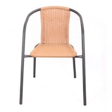 thumbnail of aro Sillón apilable, polietileno, aspecto ratán, marrón oscuro/beige
