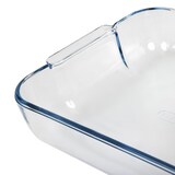 thumbnail of Plat carré en verre Pyrex 210mm