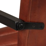 thumbnail of vidaXL Eetkamerstoelen 2 st echt leer bruin