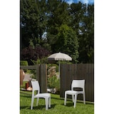 thumbnail of Chaise PVC blanche Intérieur/extérieur empilable et démontable 50x51xH82cm PRO