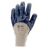 thumbnail of Coverguard - Gants de manutention lourde en coton enduit 3/4 nitrile bleu standard EUROSTRONG 9420 (Pack de 10) #ffffff Taille 10