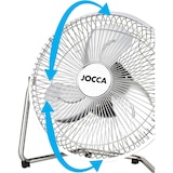 thumbnail of Ventilatore da tavolo inclinabile compatto da 20 W - Ventilatore portatile a 2 velocità - Flusso d'aria potente e basso consumo Jocca