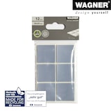 thumbnail of WAGNER PTFE Gleiter 12tlg.- 30 x 30 x 1,5 mm, Spezialkunststoff, selbstklebend, grau, als Gleitpad, robust - 16123099
