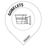 thumbnail of Rossignol - Stickers tri gouttes adhésif (x10) COLLEC - gobelets