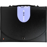 thumbnail of EXACOMPTA Trieur valisette Noir en PP EXACASE 13 compartiments.Dos extensible,onglets personnalisables