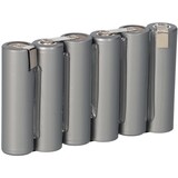 thumbnail of 7,2V 2200mAh Akkupack Mignon Industrie-Akkus NiMH mit Lötfahne Akku