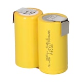 thumbnail of 2er Reihe Akku Sub-C 2000 mAh 2,4V NiMh mit Lötfahne