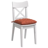 thumbnail of vidaXL Zitkussens 4 pcs Rood-oranje 40 x 40 x 6 cm Katoen Stof