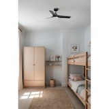 thumbnail of HEY S LED Schwarzer Deckenventilator