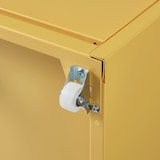 thumbnail of Helloshop26 - Mobiletto da ufficio mobile contenitore su ruote con 5 cassetti 69 x 28 x 41 cm giallo 03_0009101