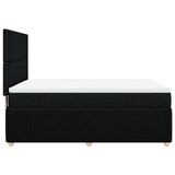 thumbnail of vidaXL Boxspringbett mit Matratze Schwarz 140x190 cm Stoff