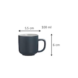 thumbnail of Ritzenhoff & Breker JASPER Espressotasse mit Untertasse 100 ml grau