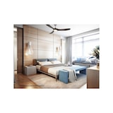 thumbnail of Deckenventilator mit Licht CasaFan 315261 ECO GENUINO-L 152 cm Massivholz Walnuss/Satin Chrom