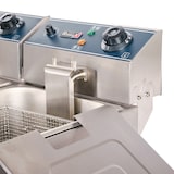 thumbnail of Romux® Freidora Industrial Eléctrica 6+6 Litros Doble Sobremesa | Freidora Profesional de Aceite en Acero Inox 5000 W Termostato Alta Precisión