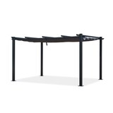 thumbnail of Tonnelle/Pergola aluminium 3x4m toile coulissante rétractable - GrisOHIO XL