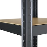 thumbnail of Estante Modular com 5 Prateleiras Ajustáveis ​​preto 180x40x40cm 175Kg Thinia Home