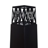 thumbnail of Lareira externa a bioetanol para jardim Vulcano Nero 40x40x145