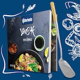 thumbnail of Wok Set aus Karbonstahl rund