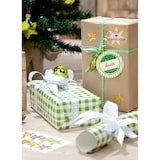 thumbnail of Sticker auf Rolle Motiv Geschenkbeschriftung rund 38mm 3 Motive 50 Stück