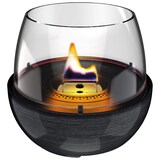 thumbnail of Tenderflame - Tulip 18 Reactive Glaze Black nachfüllbare Tischkerze