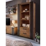 thumbnail of SIT Möbel Étagère murale avec 3 tablettes | Teck naturel | Structure en métal noir | L 61 x P 22 x H 60 cm