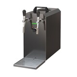 thumbnail of Zapfanlage, Bierzapfanlage STREAM 50 Bierkoffer, Durchlaufkühler 2-leitig Trockenkühler, bis zu 55 L/h - BLACK EDITION,  Kombi,Untertheke, NC Adapter