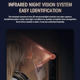 thumbnail of Serrure Connectée Sécurité Maximale Reconnaissance Faciale 3D et Empreintes YONIS