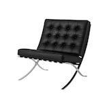 thumbnail of Barcelona Chair - Zwart - Leer - Fauteuil - Stoel