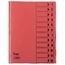 thumbnail of Bene Ordnungsmappe Trend DIN A4 Rot Hartpappe (RC) 12-teilig 24,4 x 31,2 cm