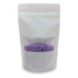 thumbnail of 500x Standbodenbeutel Kraftpapier weiß mit Fenster 160x270x80mm 750ml