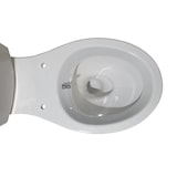 thumbnail of Stand-WC mit Taharetfunktion und waagerechtem Wandabgang inkl. Keramik-Spülkasten & Softclose WC-Sitz – Komplettset