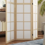 thumbnail of HOMCOM biombo de 3 paneles separador de ambientes plegable 120x170 cm biombo separador de ambientes para salón dormitorio oficina madera y blanco