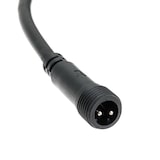 thumbnail of Guirlande guinguette extérieure 5M 5 douilles E27 câble noir prolongeable IP44 LUXA 230V Lotti