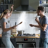 thumbnail of Hotte aspirante murale CIARRA A++ 370 m³/h 60 cm, pyramidale, 3 niveaux VMB6201