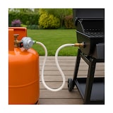 thumbnail of Tuyau Gaz Souple 2 mètres + Détendeur Propane Quick-On Valve 27mm Pack Flexible Gaz Pour Barbecue, Plancha Chauffage KEMPER