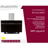 thumbnail of Wolkenstein Kopffreihaube SL S5-80 ABTZ - 80 cm, schwarz, Dunstabzugshaube