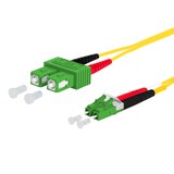 thumbnail of METZ CONNECT OpDAT Patchkabel, SC-D APC/LC-D APC OS2, 0,5 m
