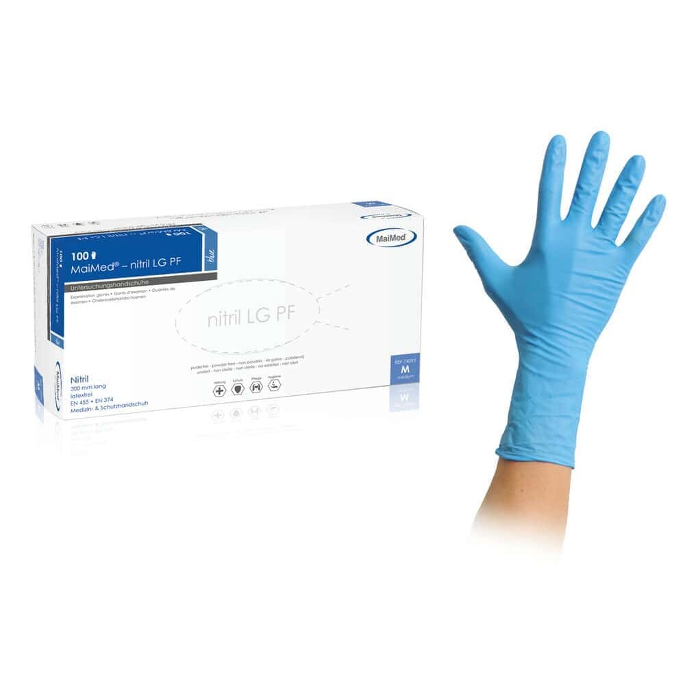MaiMed-nitril LG PF Größe M