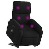 thumbnail of vidaXL Massagesessel Aufstehhilfe Elektrisch Schwarz Mikrofasergewebe