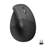 thumbnail of Souris Sans Fil Logitech Lift Ergonomique Verticale, Bluetooth Ou Recepteur Usb Logi Bolt, Silencieuse - Graphite
