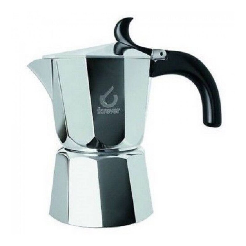 Forever miss tutù, caffettiera 1 tazza, in alluminio, con guarnizione in silicone