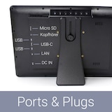 thumbnail of XORO MegaPAD 1404 V7 14" (35,56cm) Tablet, 64GB, schwarz Android